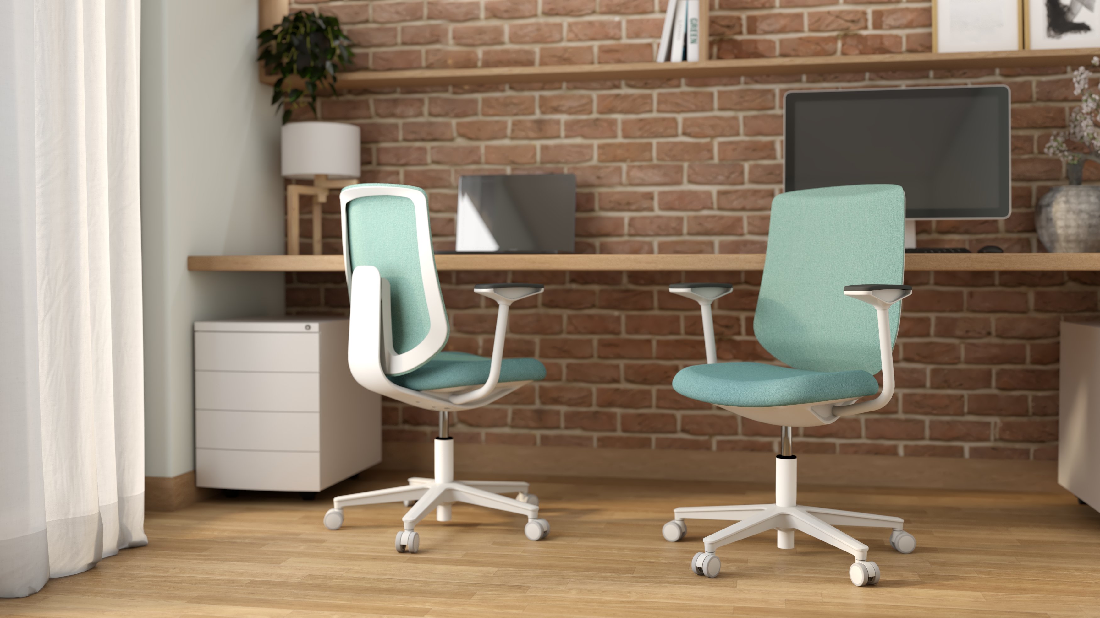 An office chair for a small apartment – practical solutions