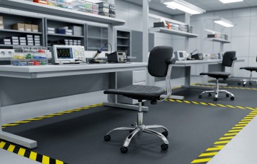 Krzesło ESD do stref EPA – jak wybrać? Poznaj Robin ESD