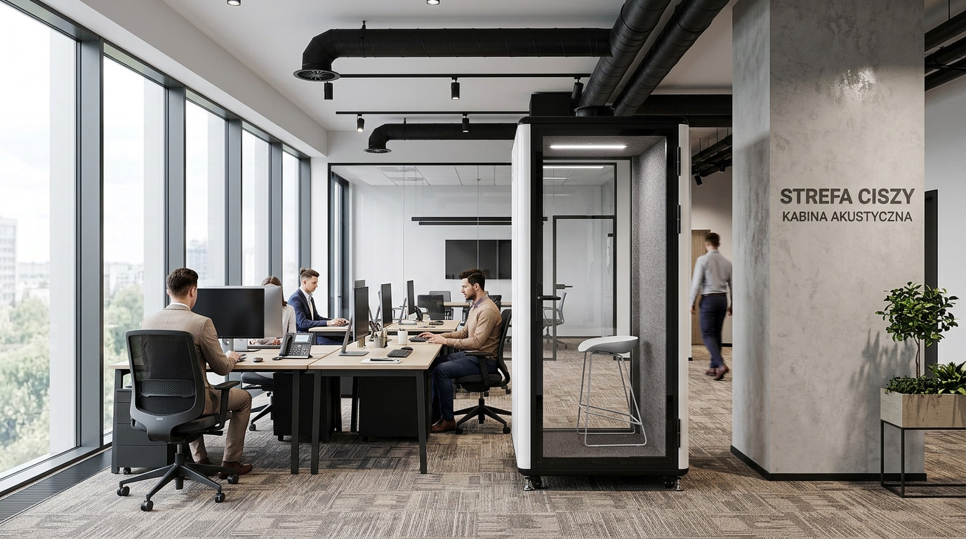 Akustikkabinen NEST POD – wie wählen Sie das Modell aus, das für Komfort in Ihrem Büro sorgt?